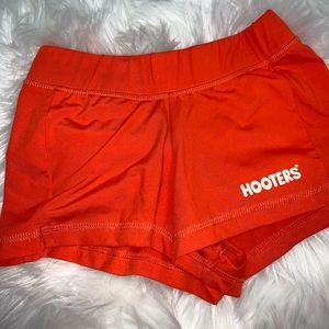 Hooters Orange Shorts